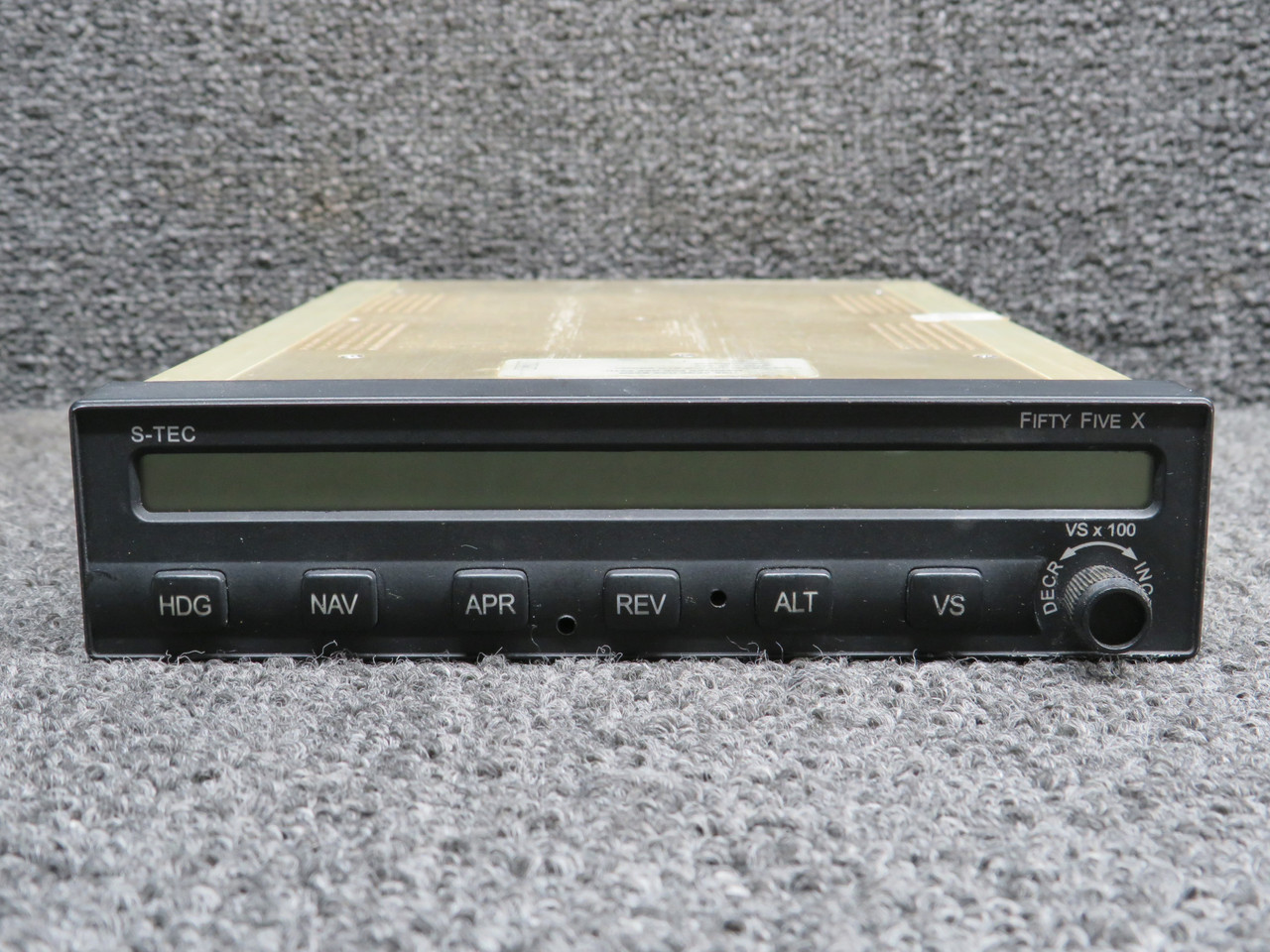 01192-1-48T S-Tec Fifty Five X Autopilot Controller with Tray and