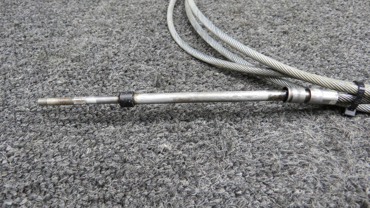 24894-003 Piper PA30 Throttle Control Cable Assembly (Length: 144 Inches)