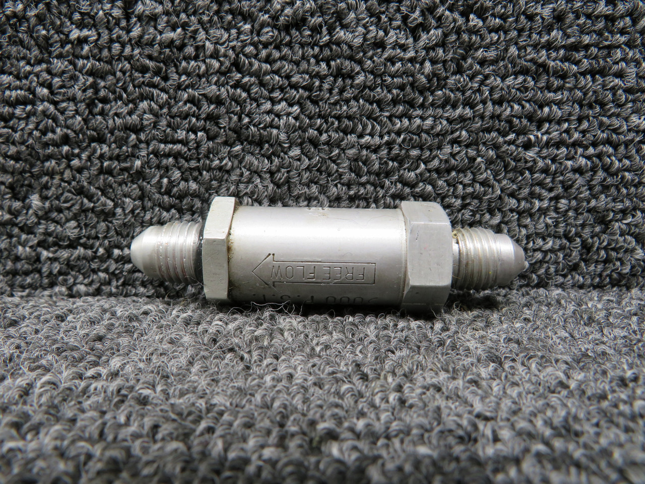 458-4D27-6 Teledyne Free Flow Valve, 9000 PSI