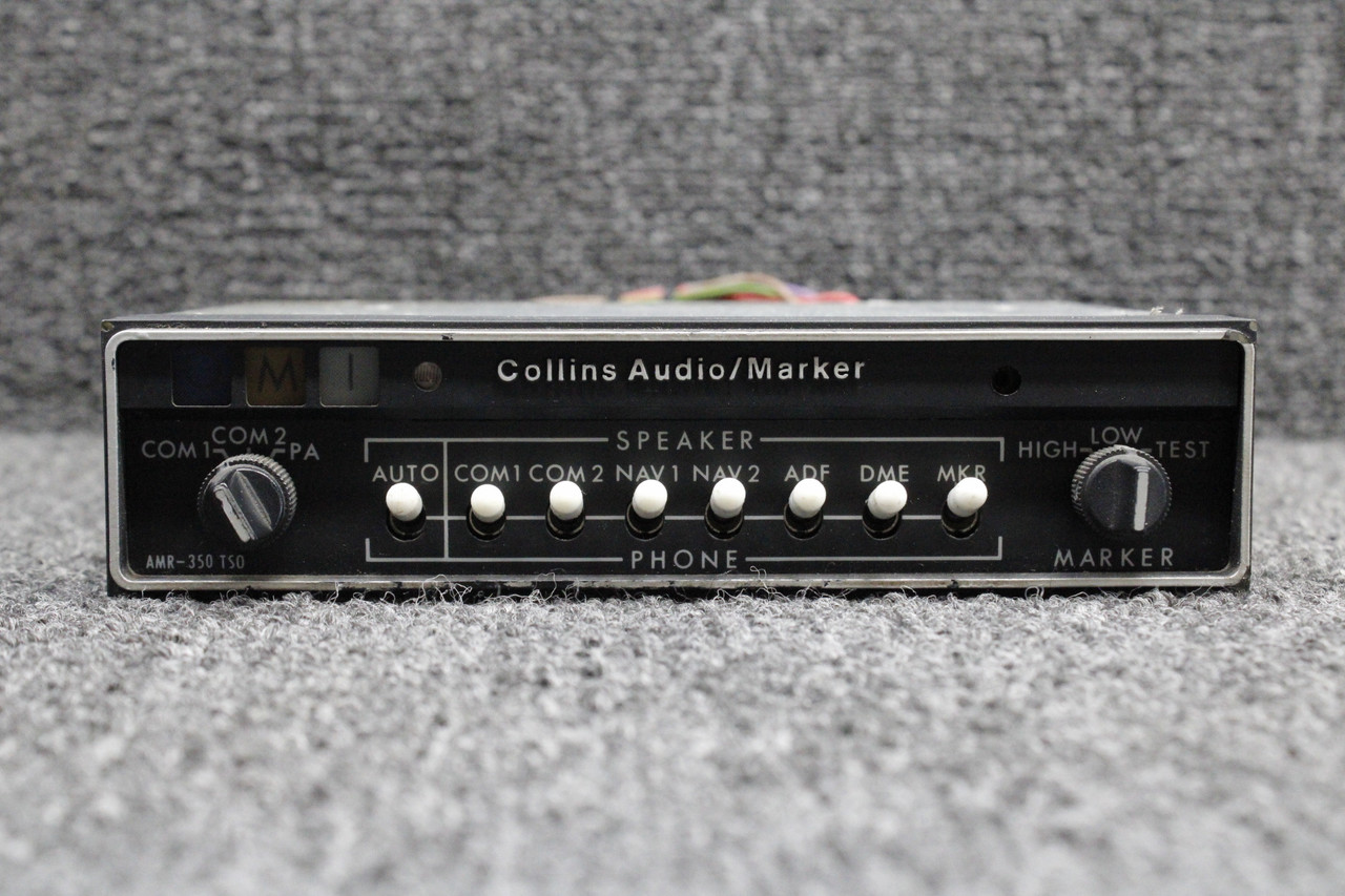 622-2087-016 Collins AMR-350 Audio Marker Receiver with Tray and Mods (14V)