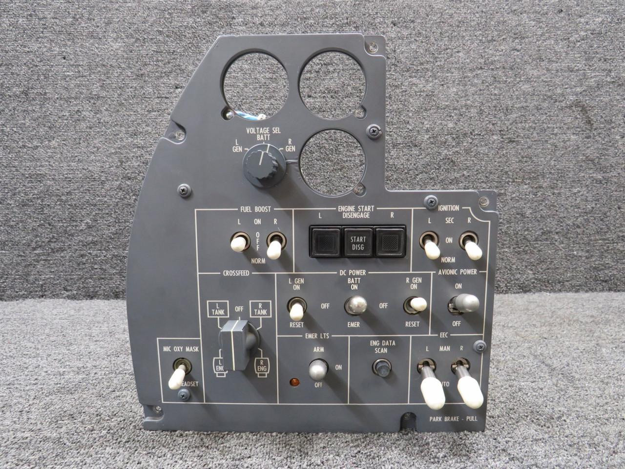 6618109-15 Cessna Citation 560XL Left Outboard Switch Panel Assembly