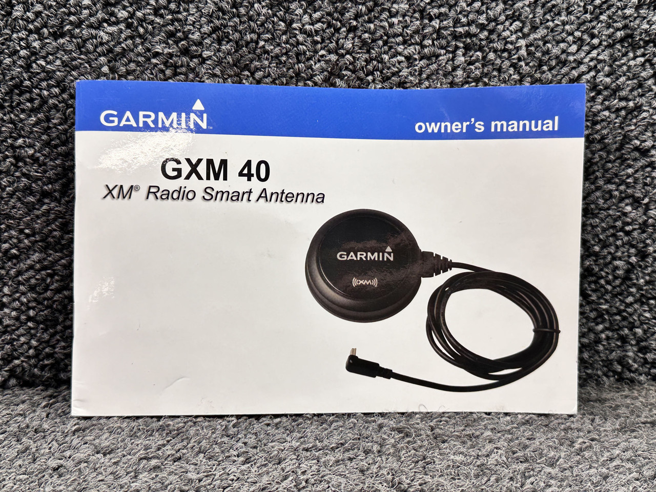 190-00942-00 Garmin XM Radio Smart Antenna Owner’s Manual (Rev. A)