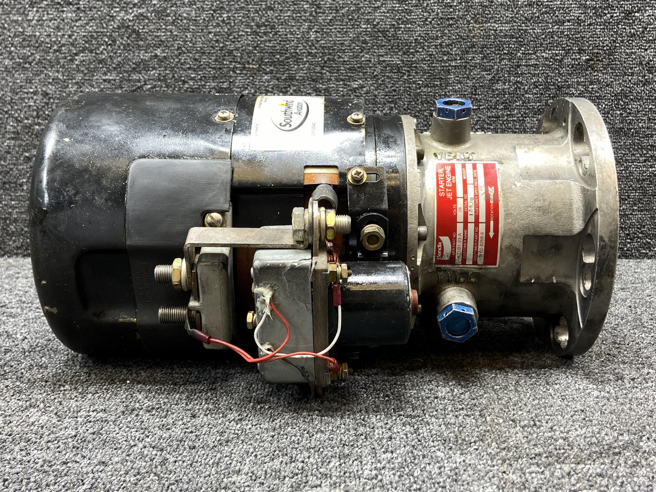 BURTLE AIRCRAFT サーキュレーター 71B1-23-A (Alt: 6608268-6) Bendix Starter Generator Assembly (Core
