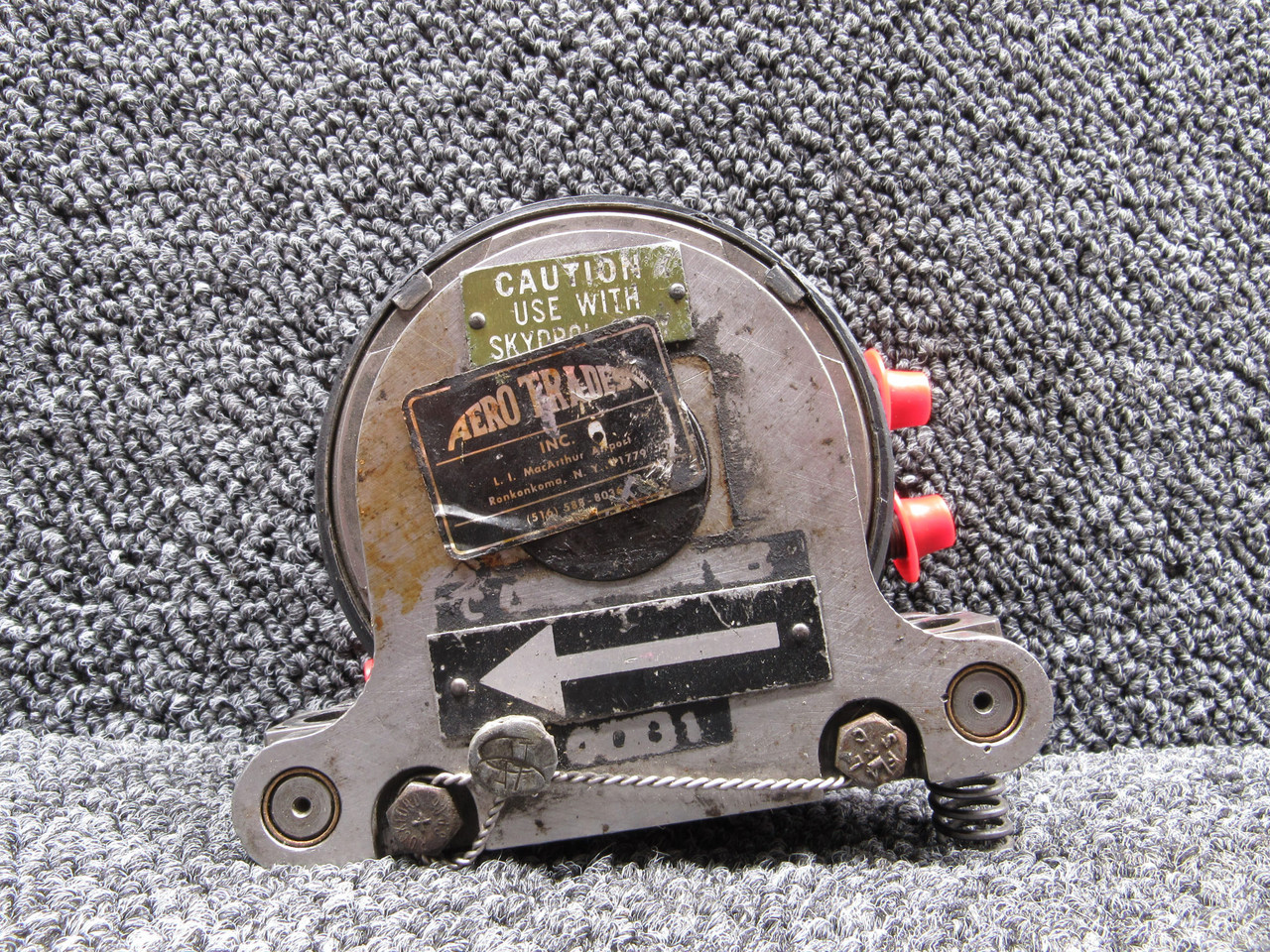 P25341 Westinghouse Air Brake Co. Decelostat Controller PSI: 1100 (Rust)