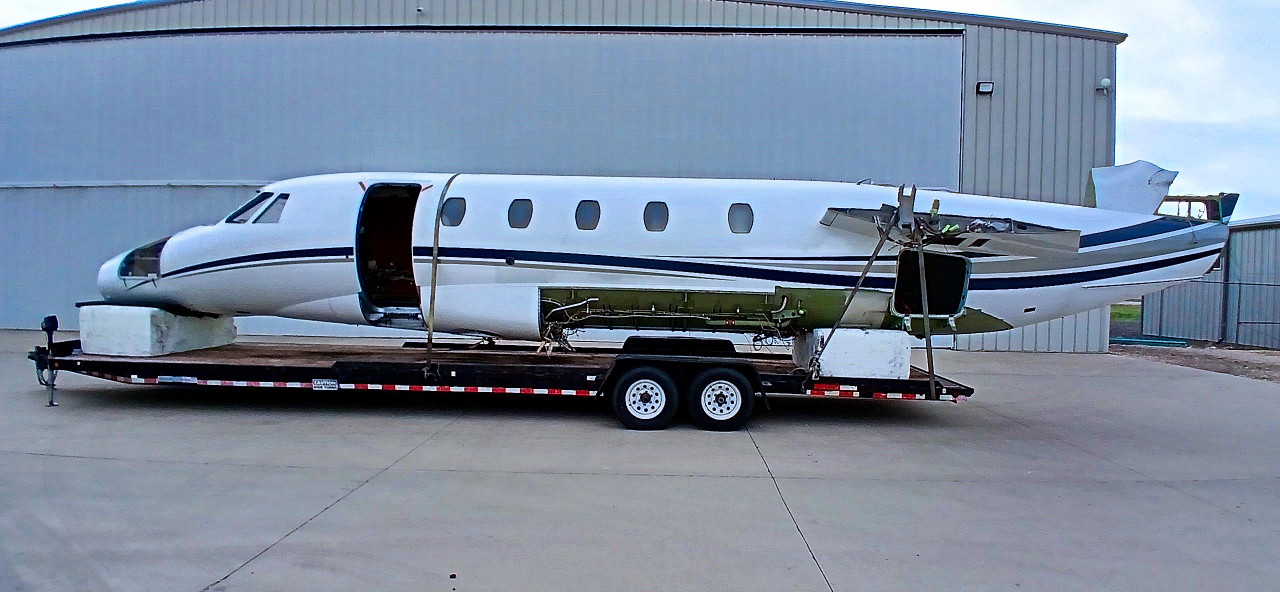 Cessna Citation 560XL Fuselage with Bill of Sale, Airworthiness