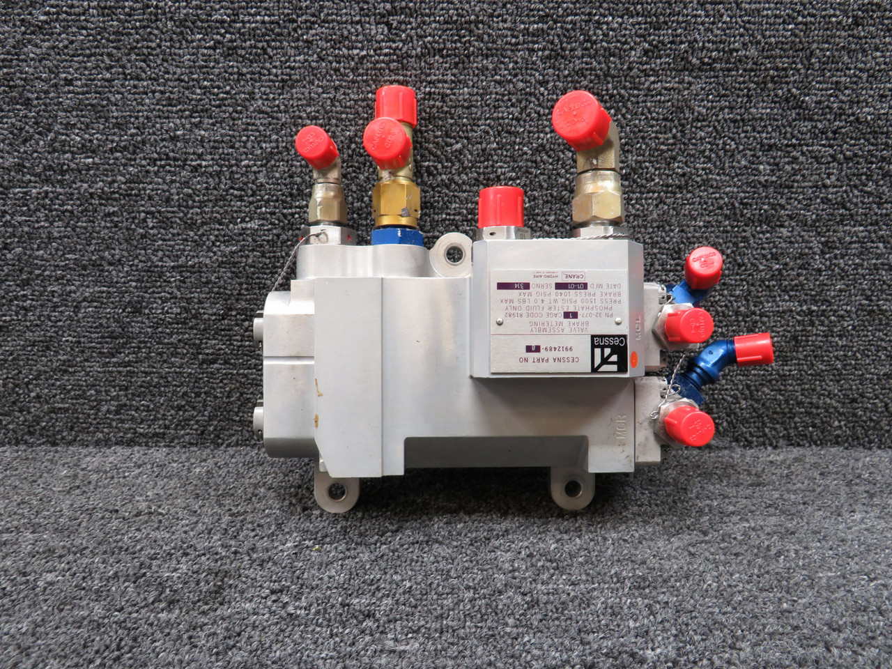 32-077-1 (Alt: 9912489-8) Crane Hydro-Aire Brake Metering Valve