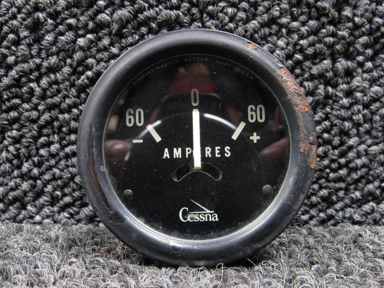 357BA-M7 Cessna C-150J Ammeter Indicator