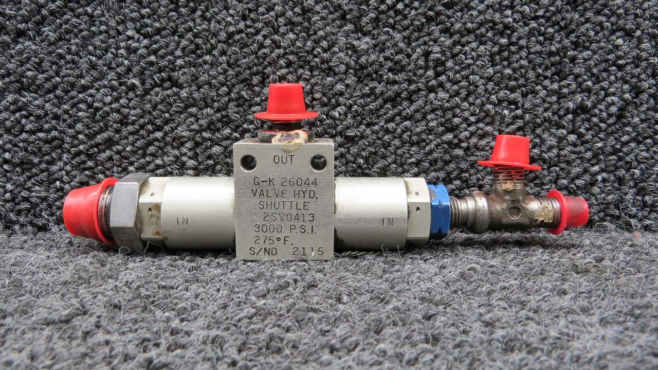 2SV0413 Gar-Kenyon Hydraulic Shuttle Valve (PSI: 3000)