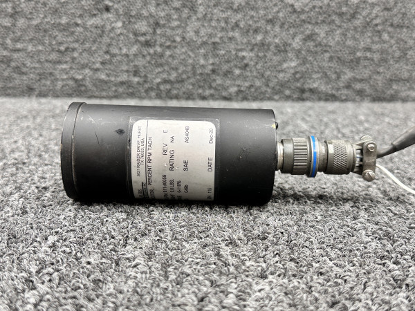 611-40059 Ahlers Aerospace Percent RPM Tachometer Indicator Unit