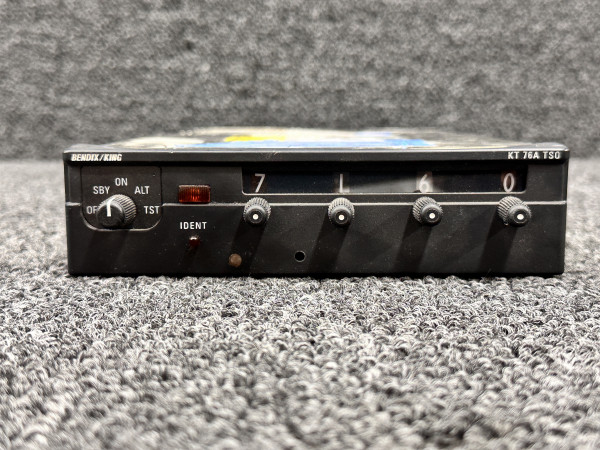 066-1062-10 Bendix King KT-76A ATC Transponder Radio with Mods