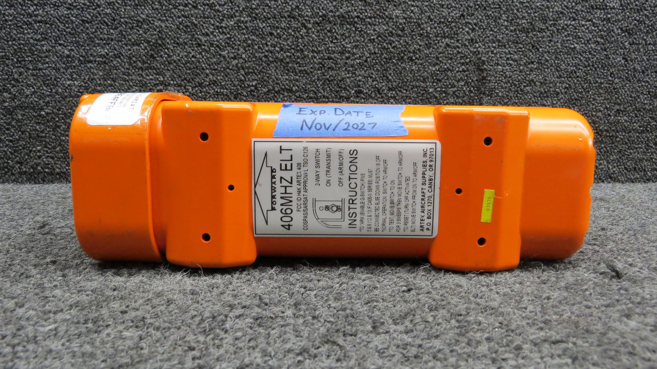 406MHZ Artex Emergency Locator Transmitter (Expires: 11-2027)