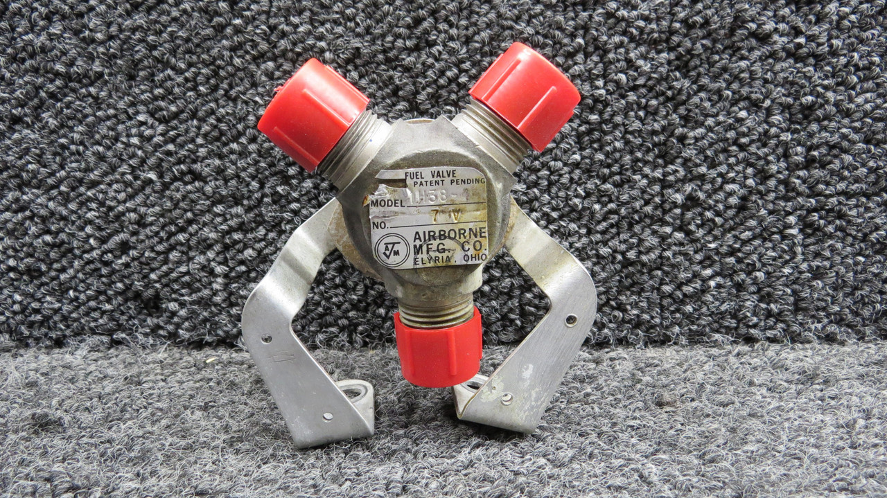 C291505-0102 Cessna 337G Airborne 1H38-4 Fuel Valve Assembly, has