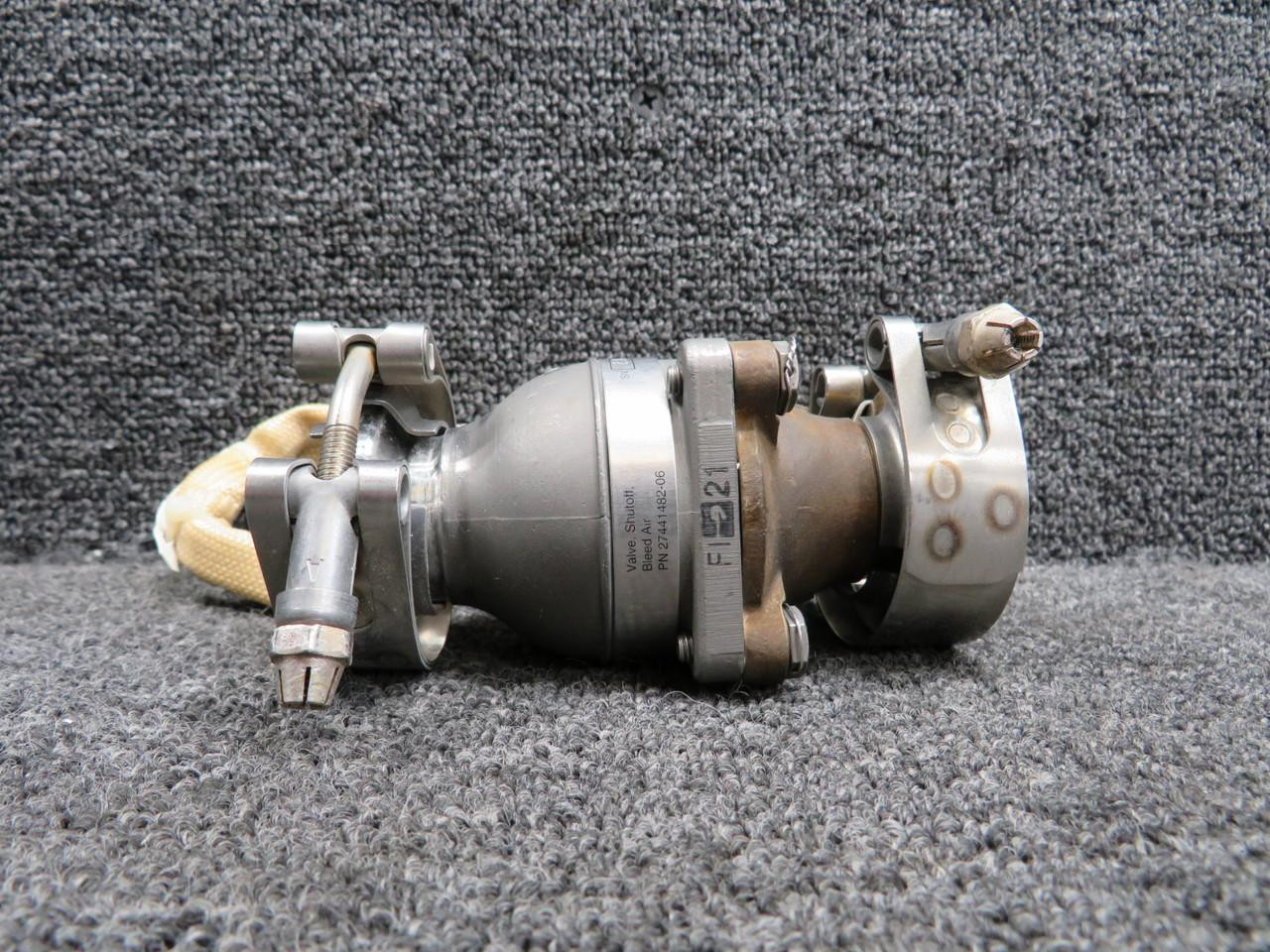 27441482-06 Parker Airborne Bleed Air Shutoff Valve Assembly 17