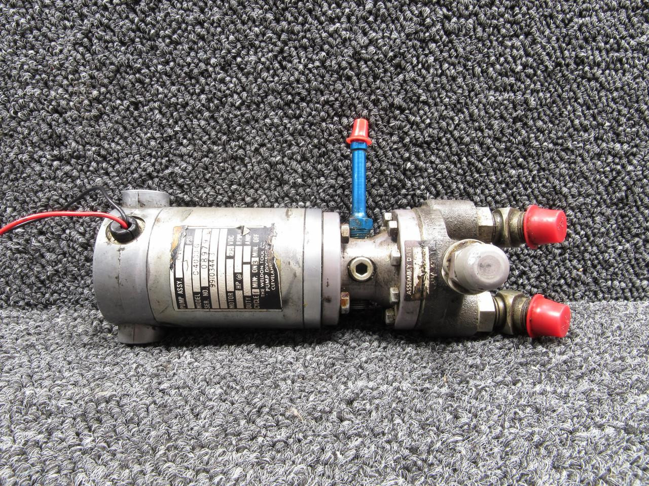 C-4033-G (Alt: 9910344-2) Weldon Fuel Pump (28V)