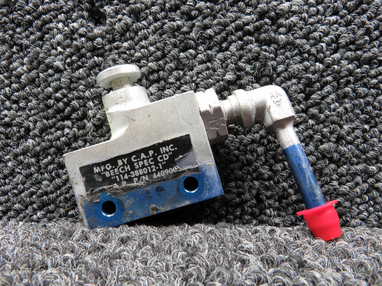 440900-1 (Alt:114-388012-1) C.A.P. Manual Bleed Valve
