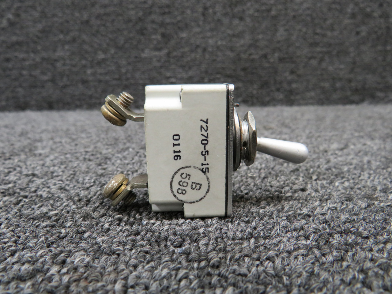 7270-5-15 Klixon Toggle Switch (Amps: 15) For Sale