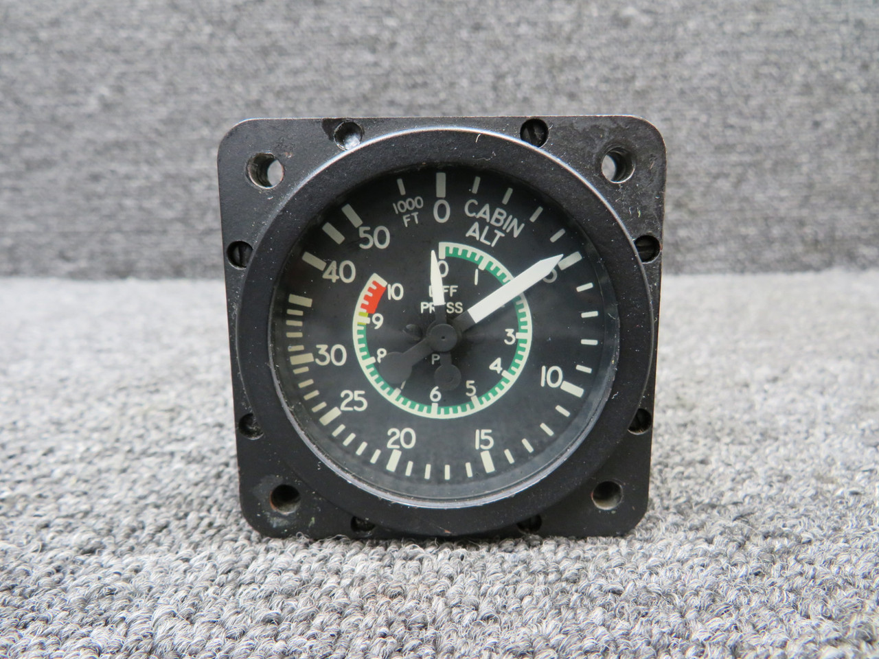 55050-0107 Aerosonic Dual Cabin Altitude and Differential Pressure Indicator