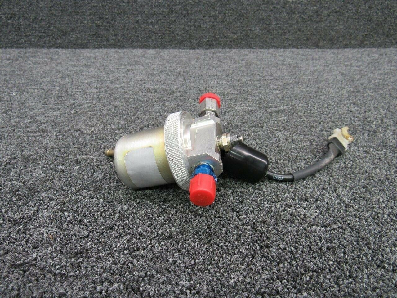 A666-1, D745-1 Robinson R44 Fuel Gascolator Assembly with Switch