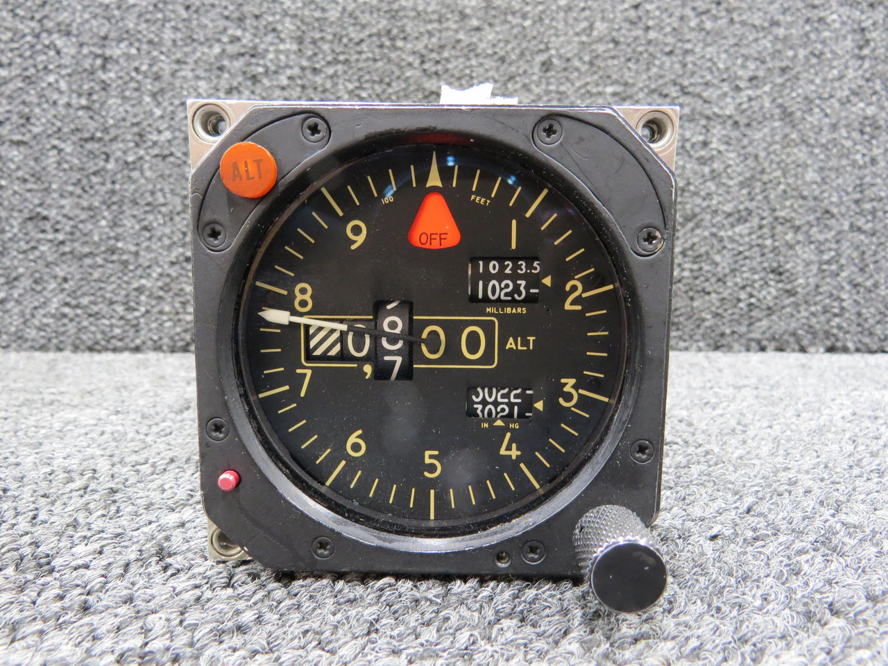 518-28007-214 Intercontinental Dynamics Encoding Altimeter Indicator with Mods
