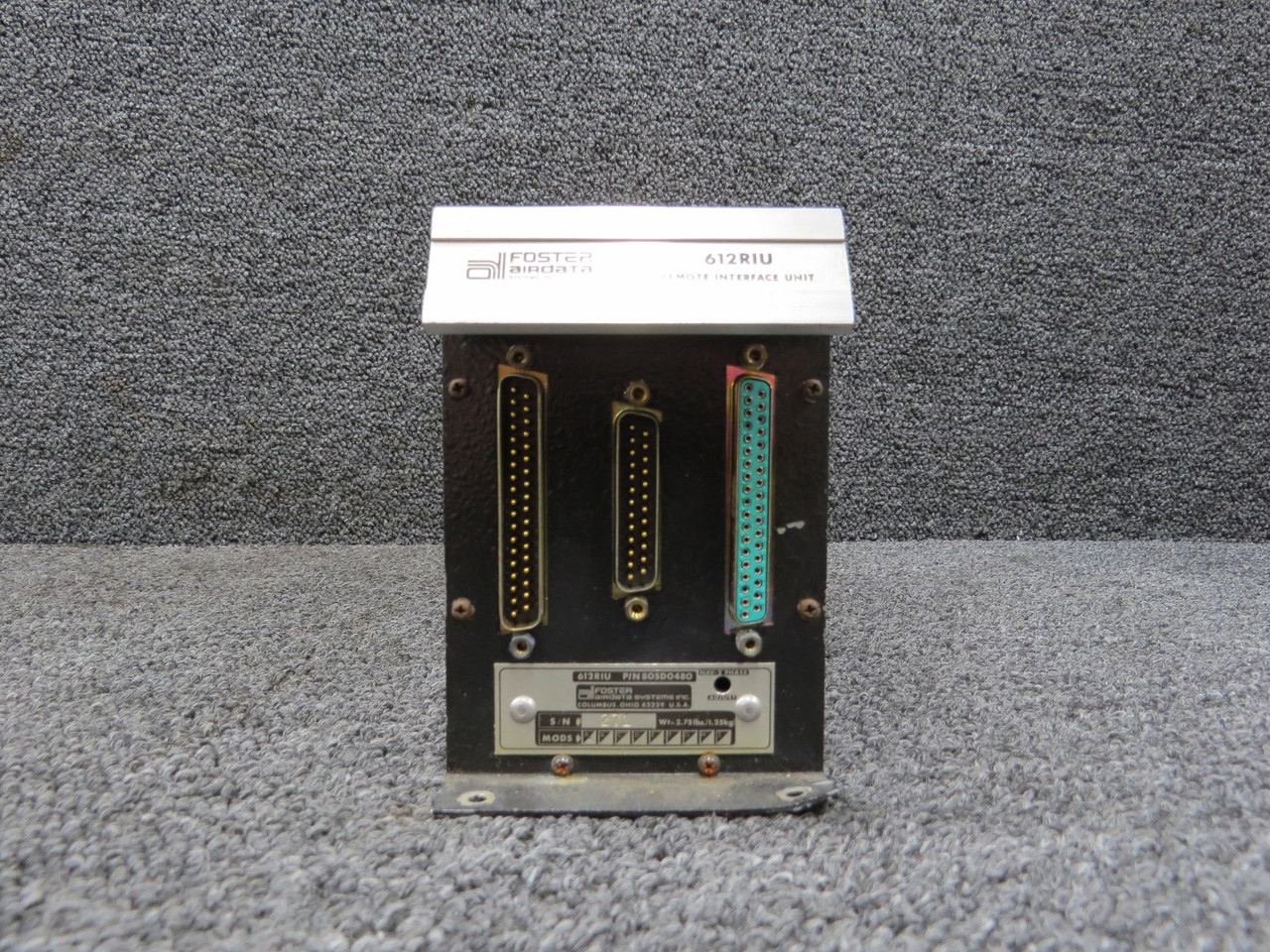 805D0480 Foster 612RIU Remote Interface Unit with Modification