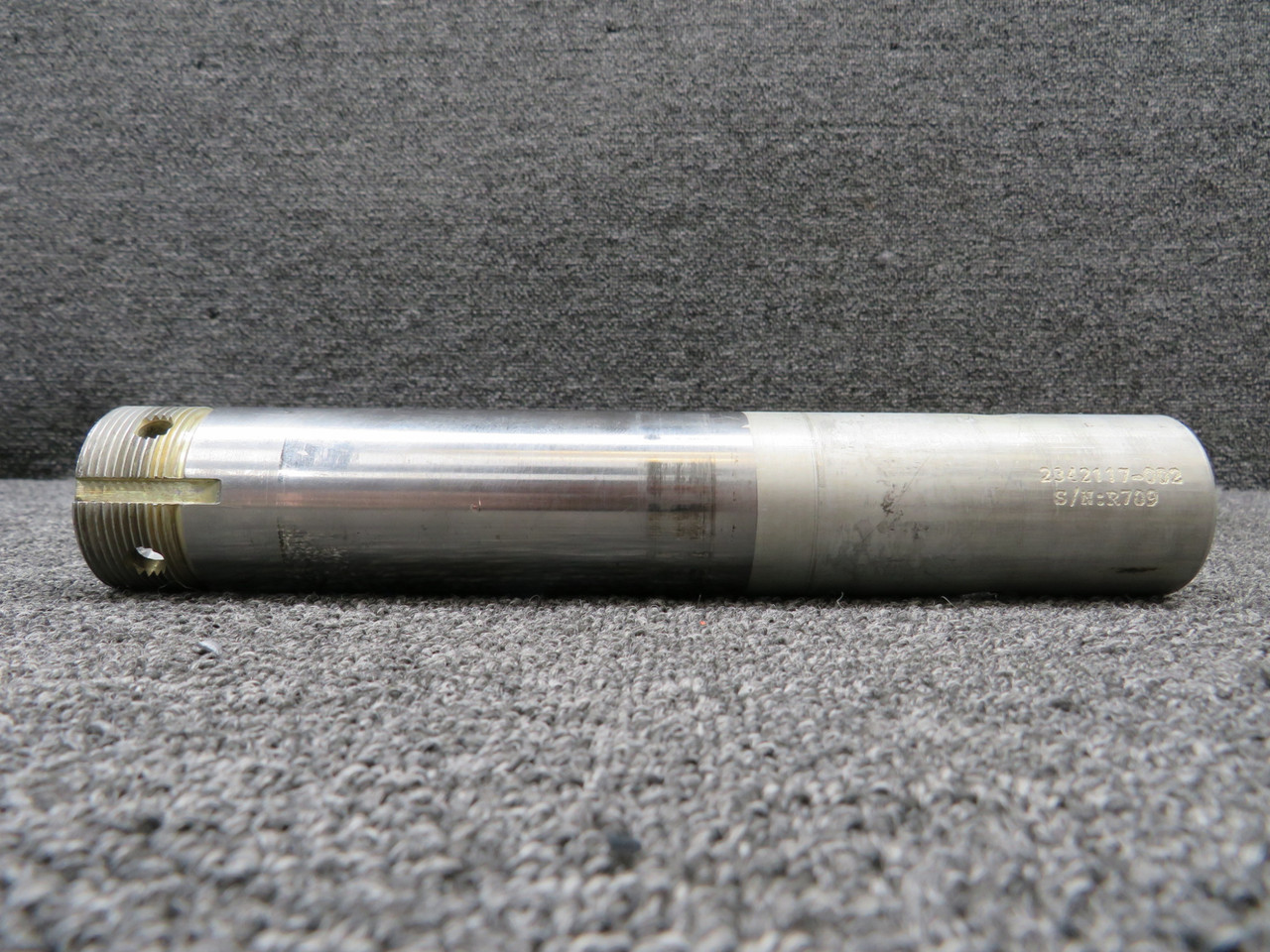 2342117-002 Learjet Nose Gear Axle Tube with Green Repairable Tag (Core)