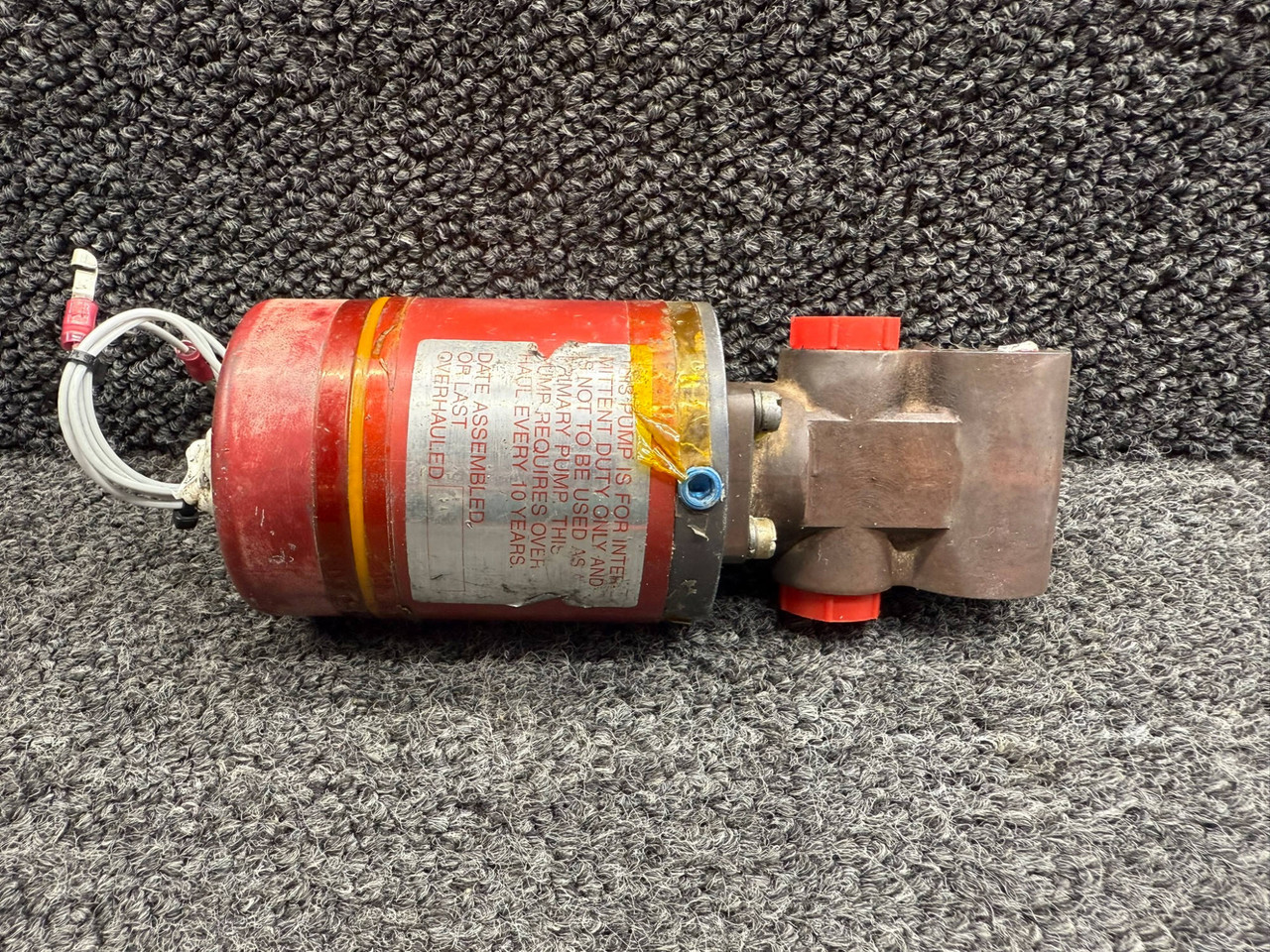 4140-00-15 (Alt: C291504-0201) Dukes Fuel Boost Pump (28 Volts, Core)