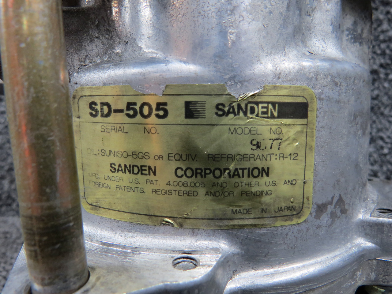 SD-505 Sanden 9077 Air Conditioning Compressor For Sale