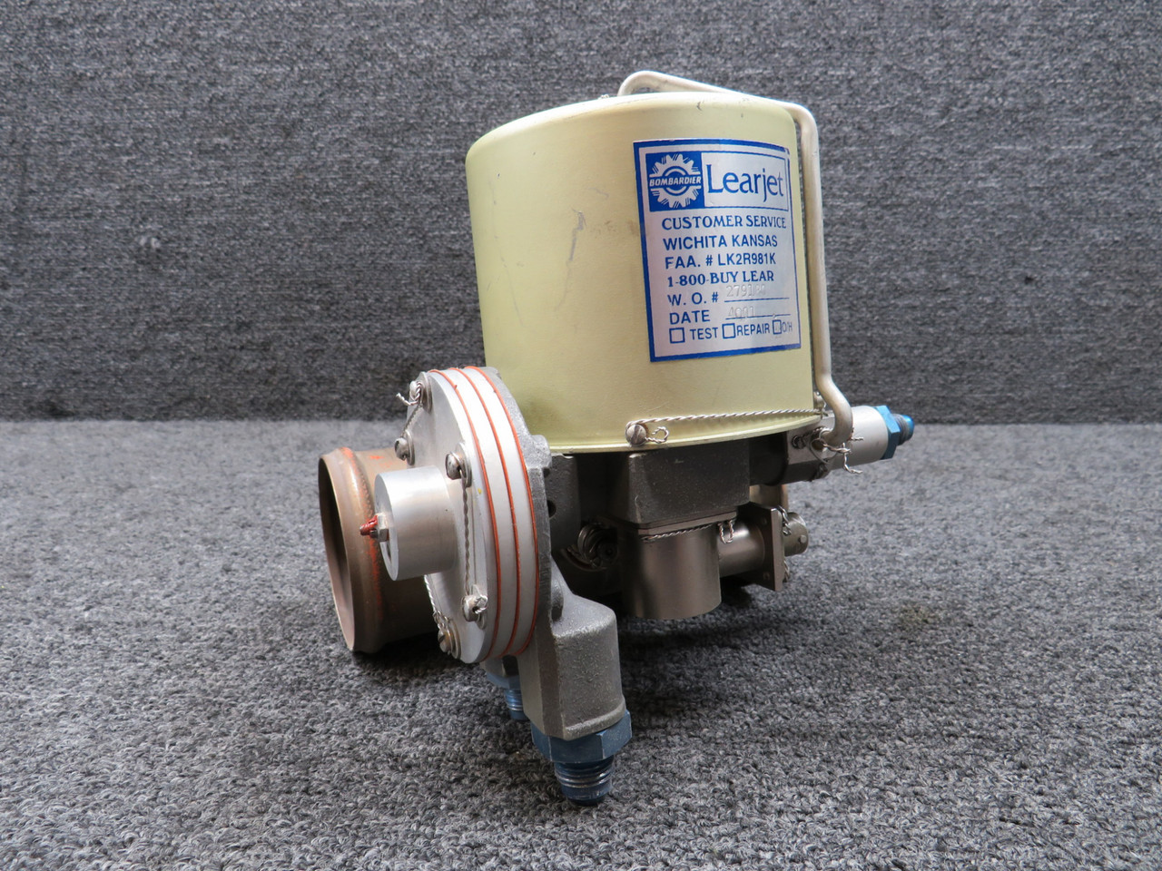27441496-02 (Alt: 6600198-3) Sunstrand Flow Control Valve with