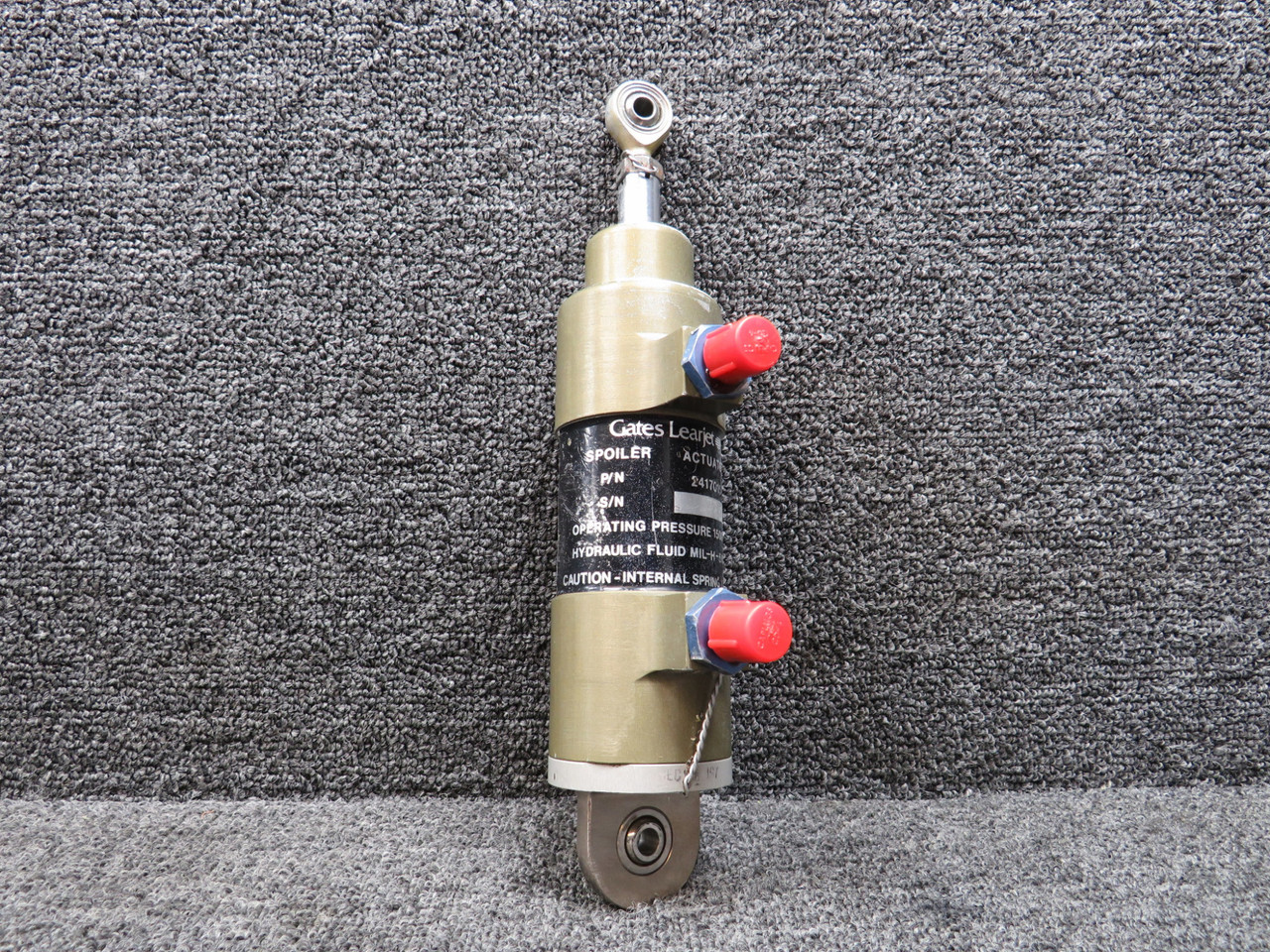 2417015-2 LearJet Spoiler Actuator Left Hand with Green Repairable