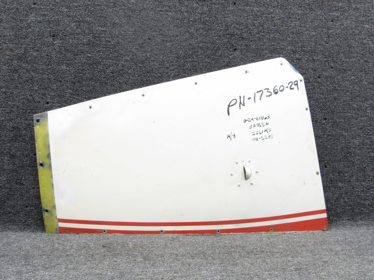 17360-029 Piper PA-23-160 Panel Assembly RH Rear Side