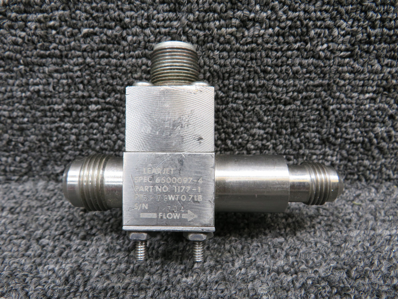 1177-1 (Alt: 6600097-4) LearJet Fuel Flow Transmitter with