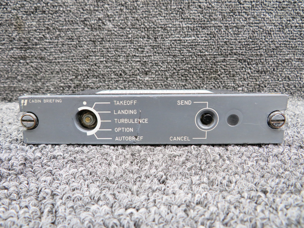 HUCAB-2-GP (Alt: 6608478-2) Heads Up Tech Briefer Controller w Green Tag (Core)