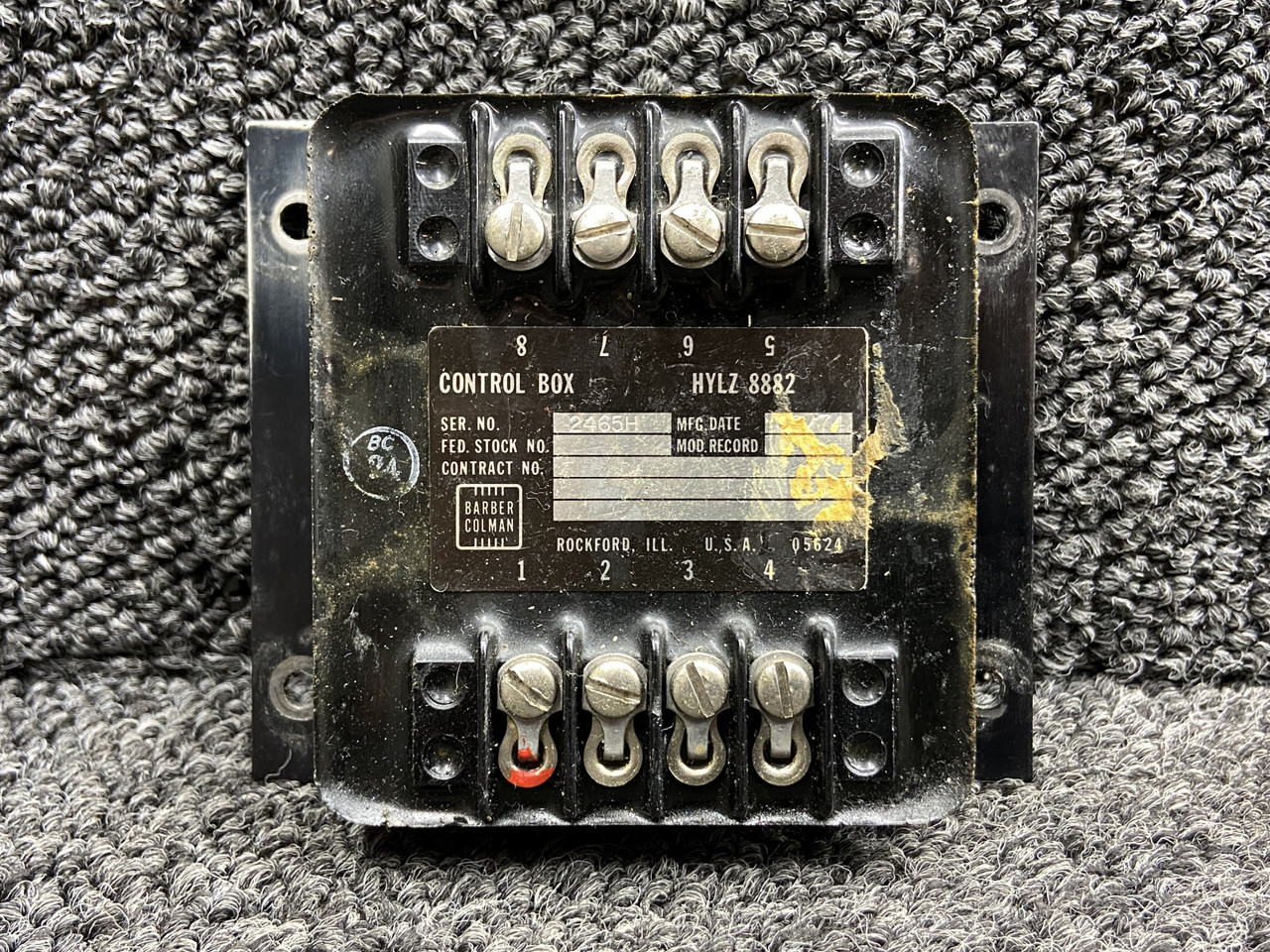 ha9100802ページ HYLZ-8882 (Use Part Number: HYLZ8882-1) Barber Colman Heated