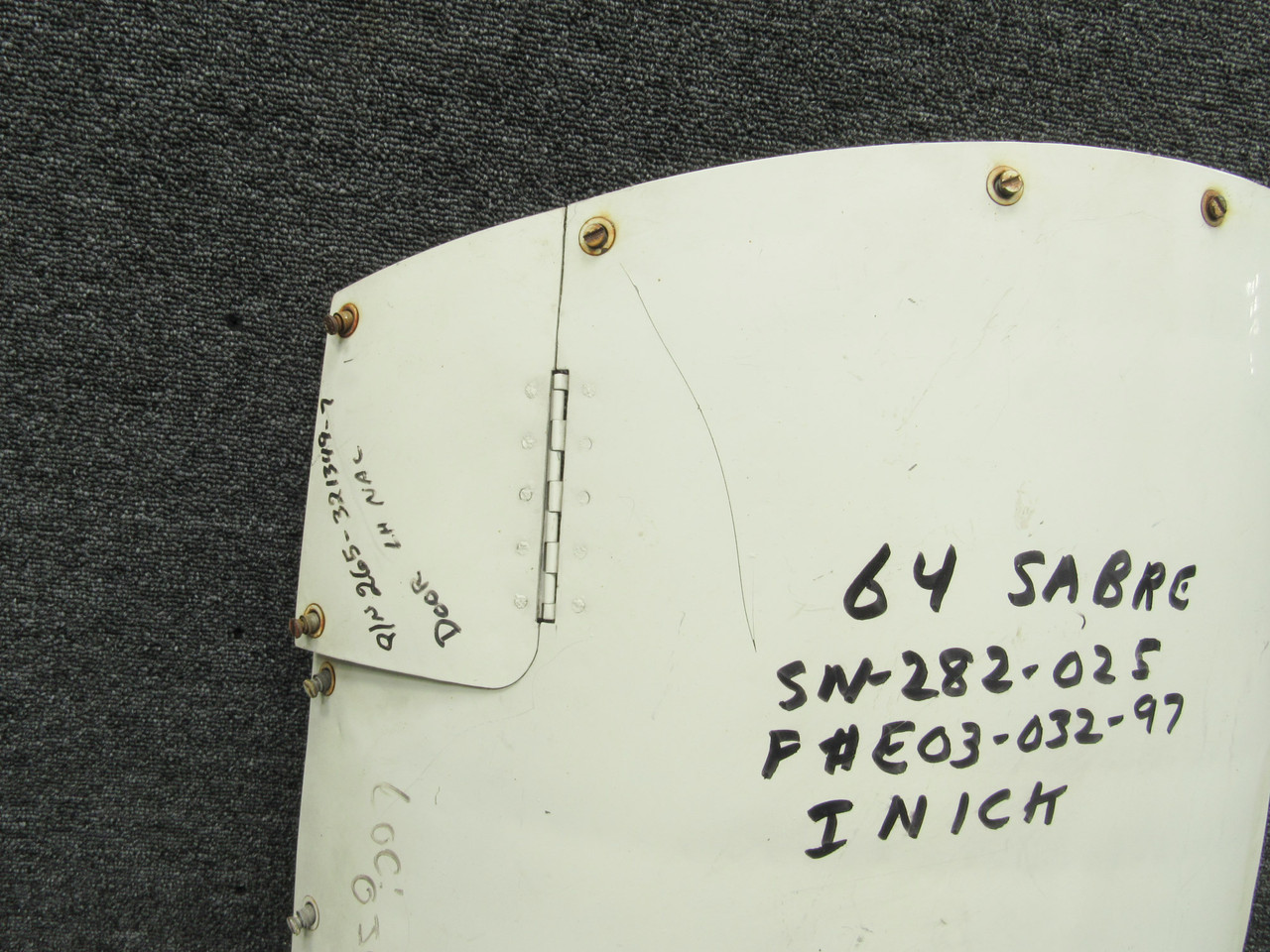 265-321349-1 Sabre NA-265-40 Nacelle Door Outboard Left Hand