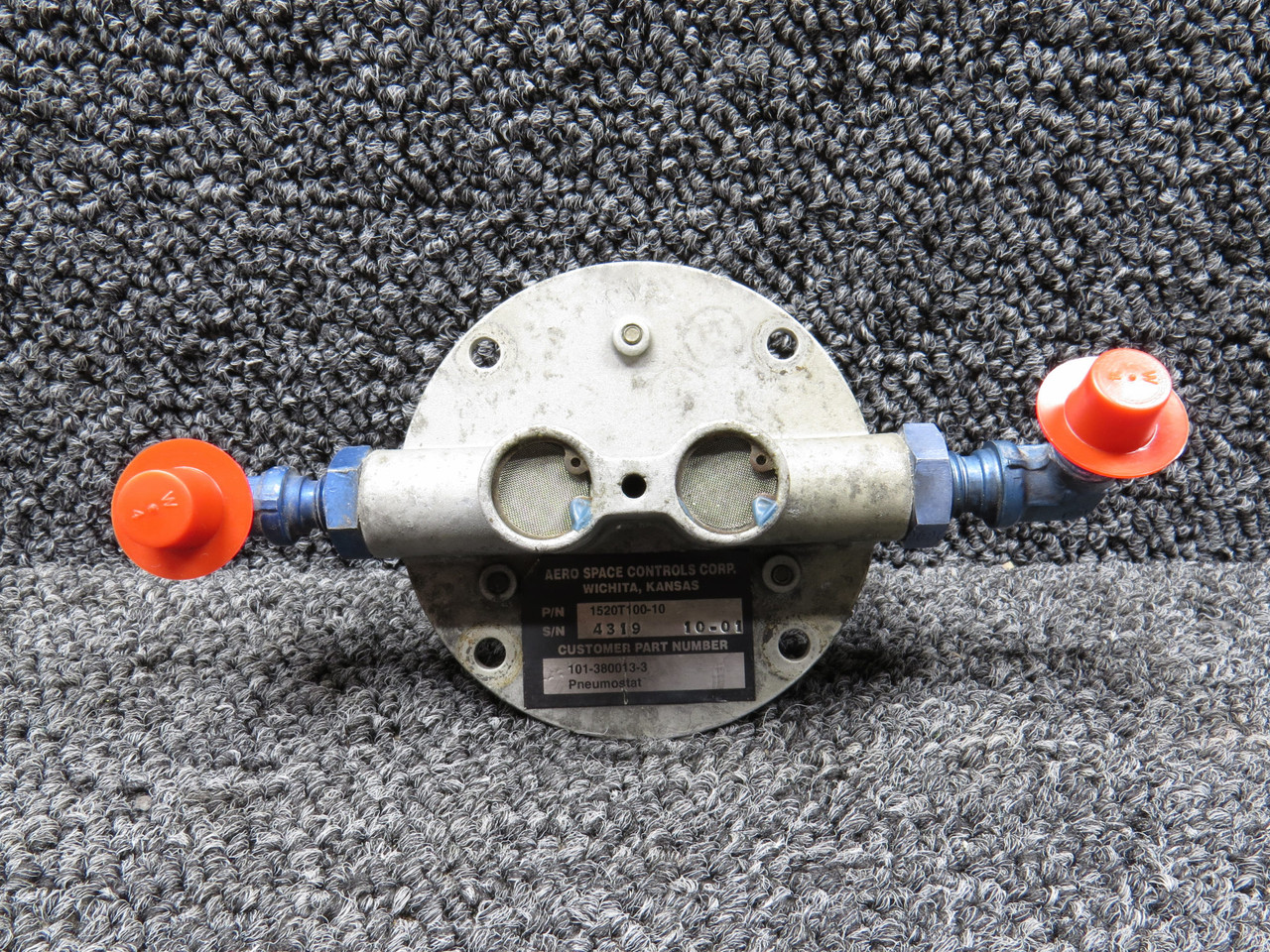 1520T100-10 (Alt: 101-380013-3) Aero Space Controls Corp Pneumostat Assembly
