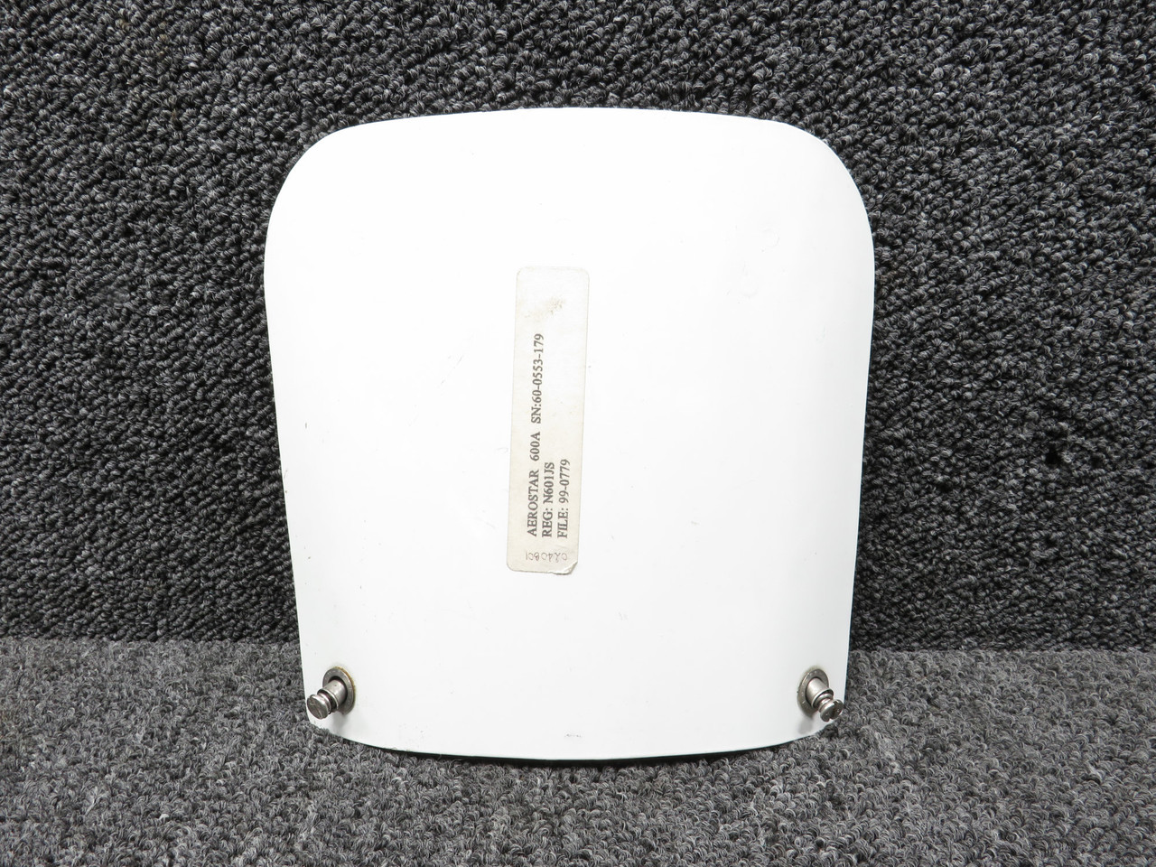 210016-71 Piper Aerostar Tail Battery Cover Assembly