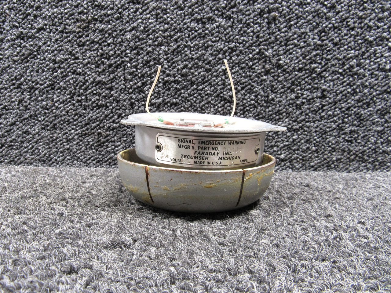 306J3 Faraday Warning Bell Assembly (Volts: 24) For Sale