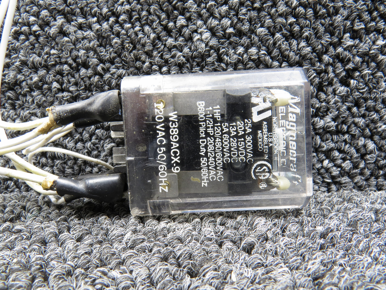 W389ACX-9 Magnecraft Relay Assembly (Volts: 28, Amps: 13) For Sale