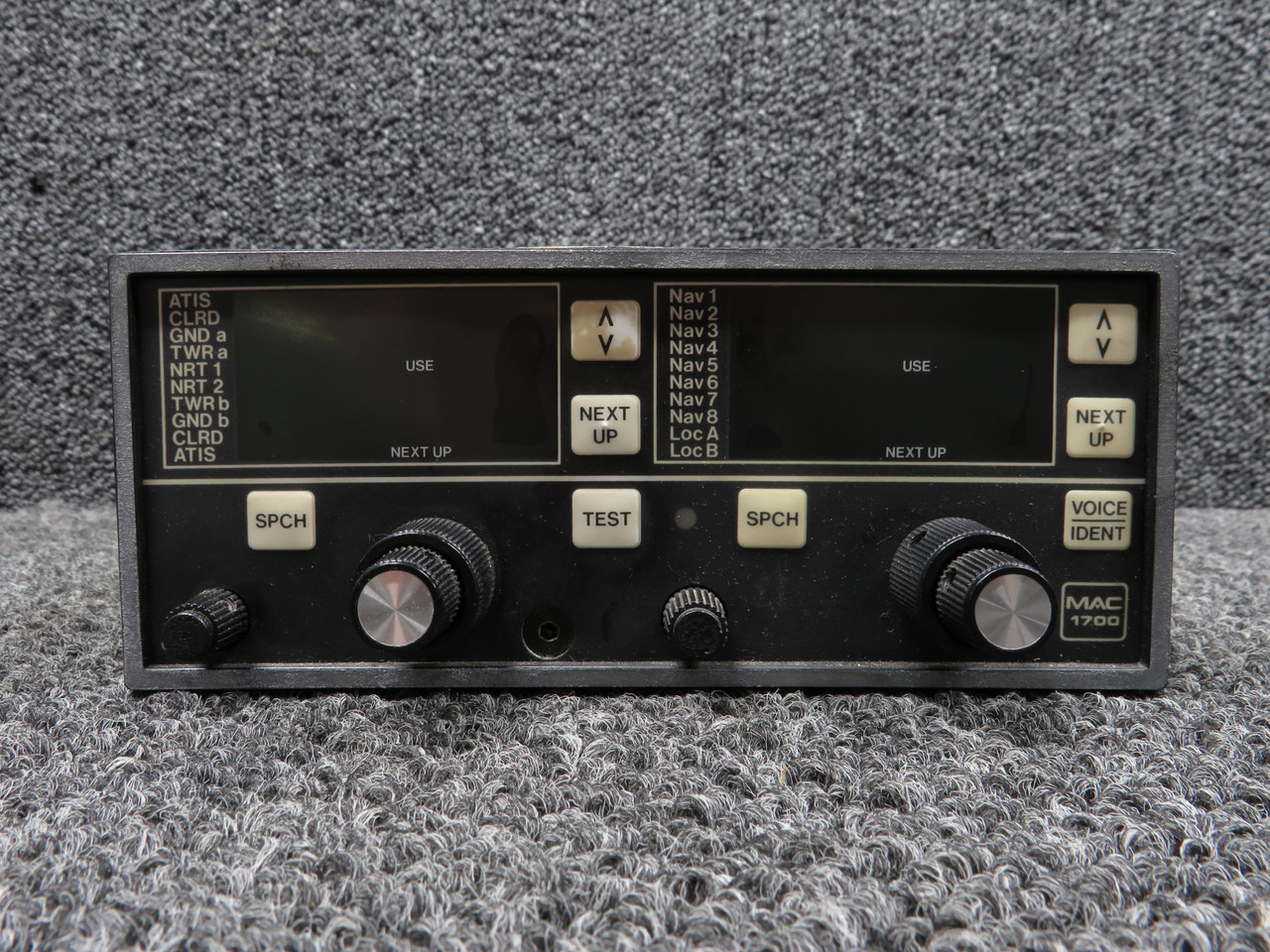 069-1017-00 King Radio KX-170A Nav/Comm Assembly with MAC 1700 VTX