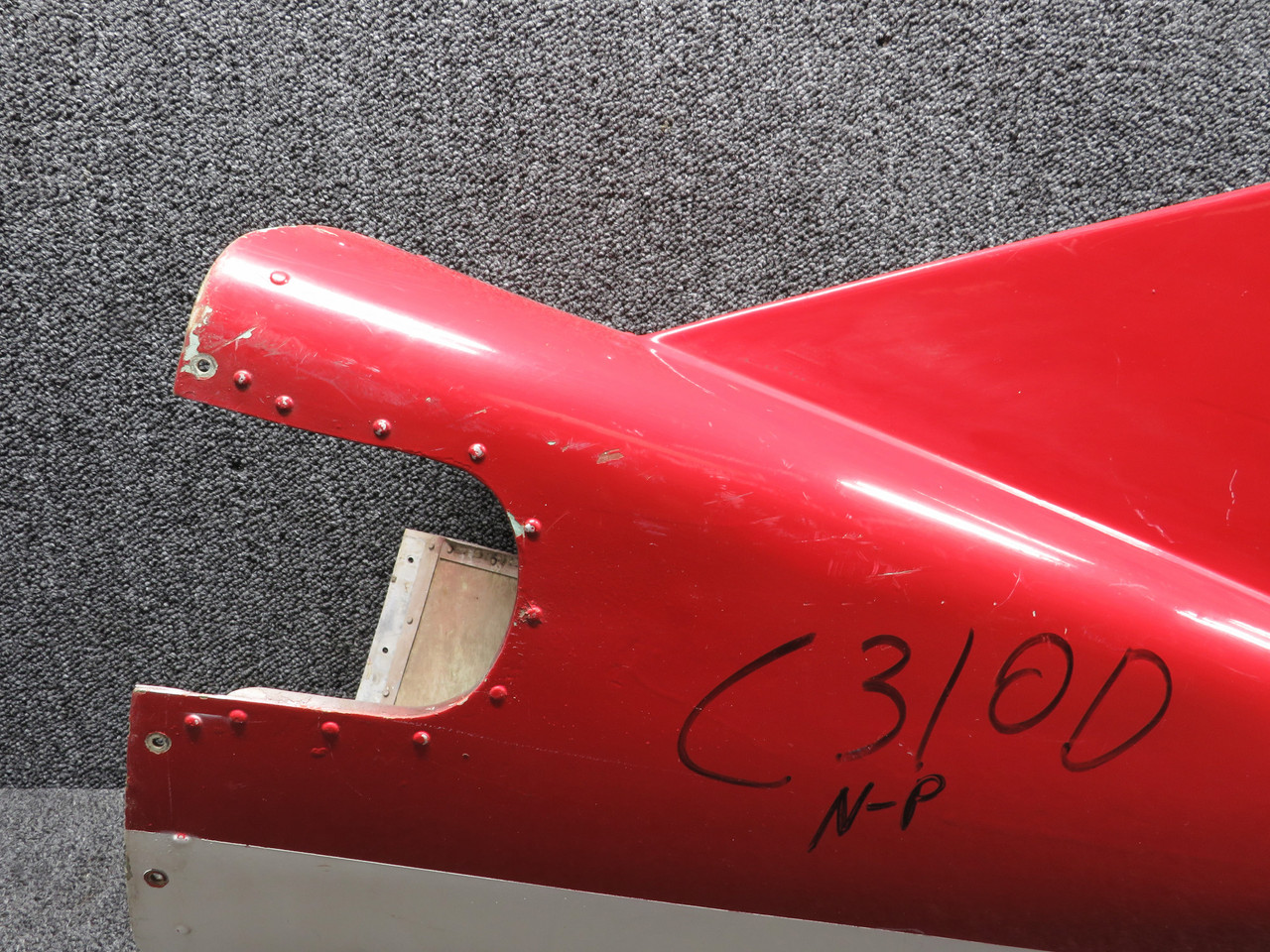 0831340-1 Cessna 310D Stinger Tail Cone Assembly with Tail Light
