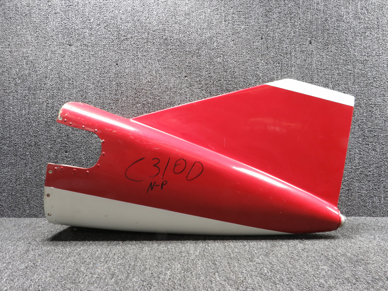 0831340-1 Cessna 310D Stinger Tail Cone Assembly with Tail Light Assembly