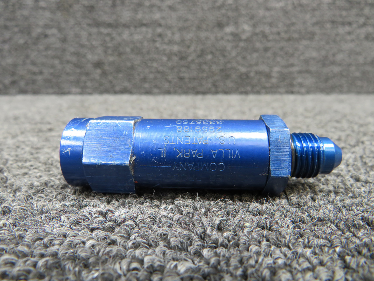 1704A-3-5 Kepner Products Free Flow Check Valve