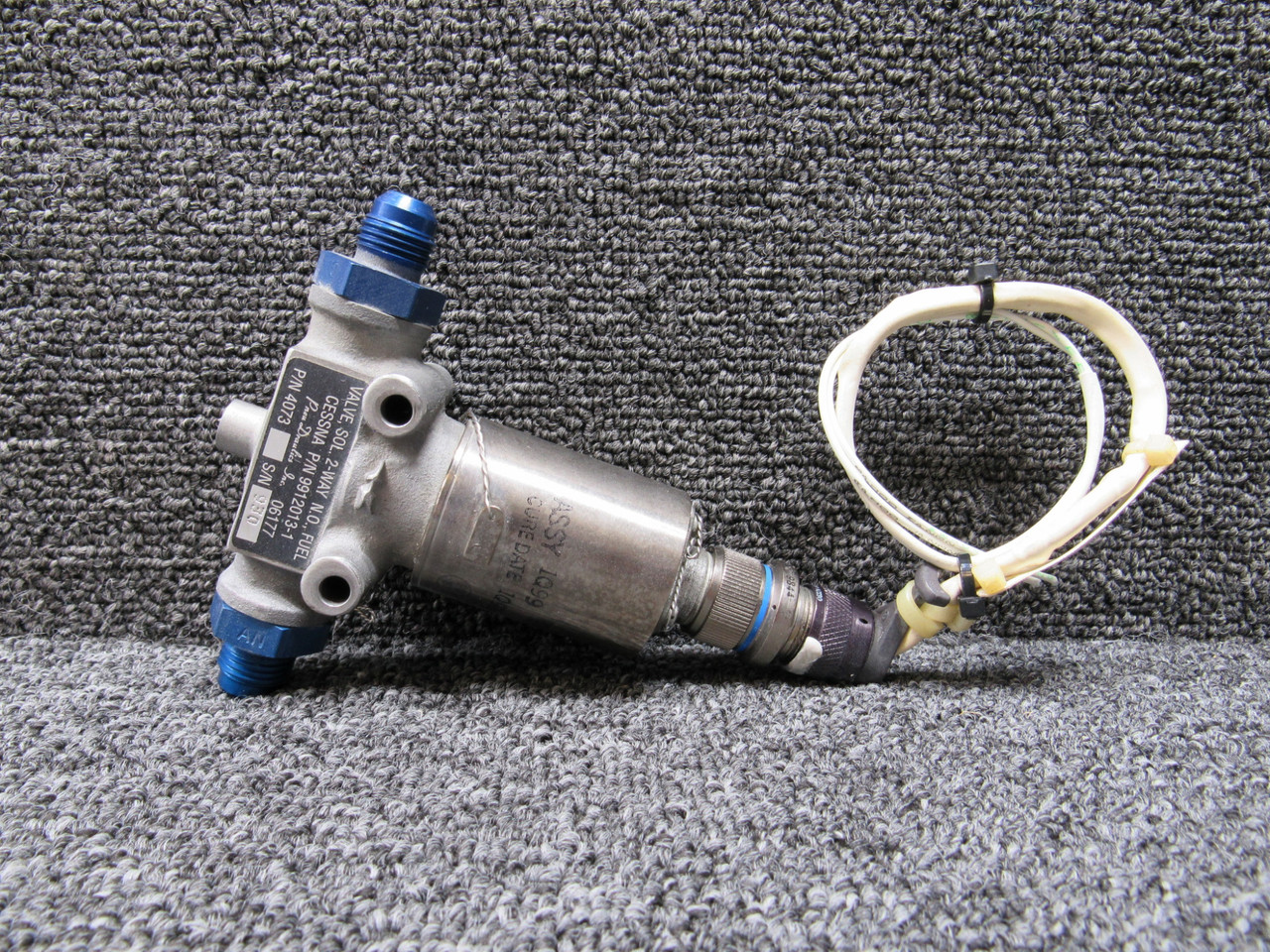 4073 (Alt: 9912013-1) PneuDraulics 2-Way N.O. Fuel Solenoid Valve