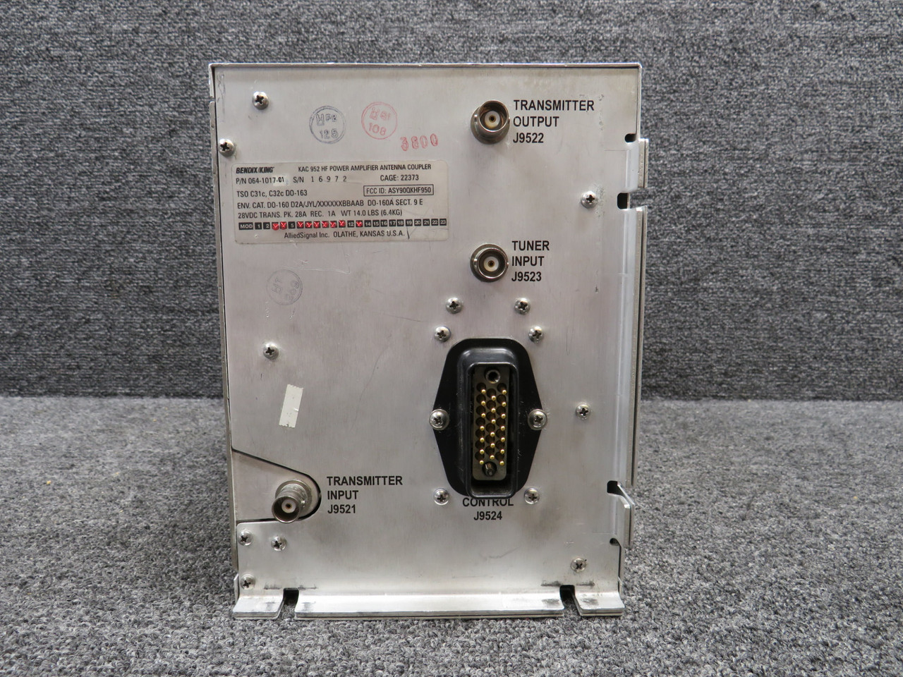 064-1017-01 Bendix King Power Amplifier with Mods and Green