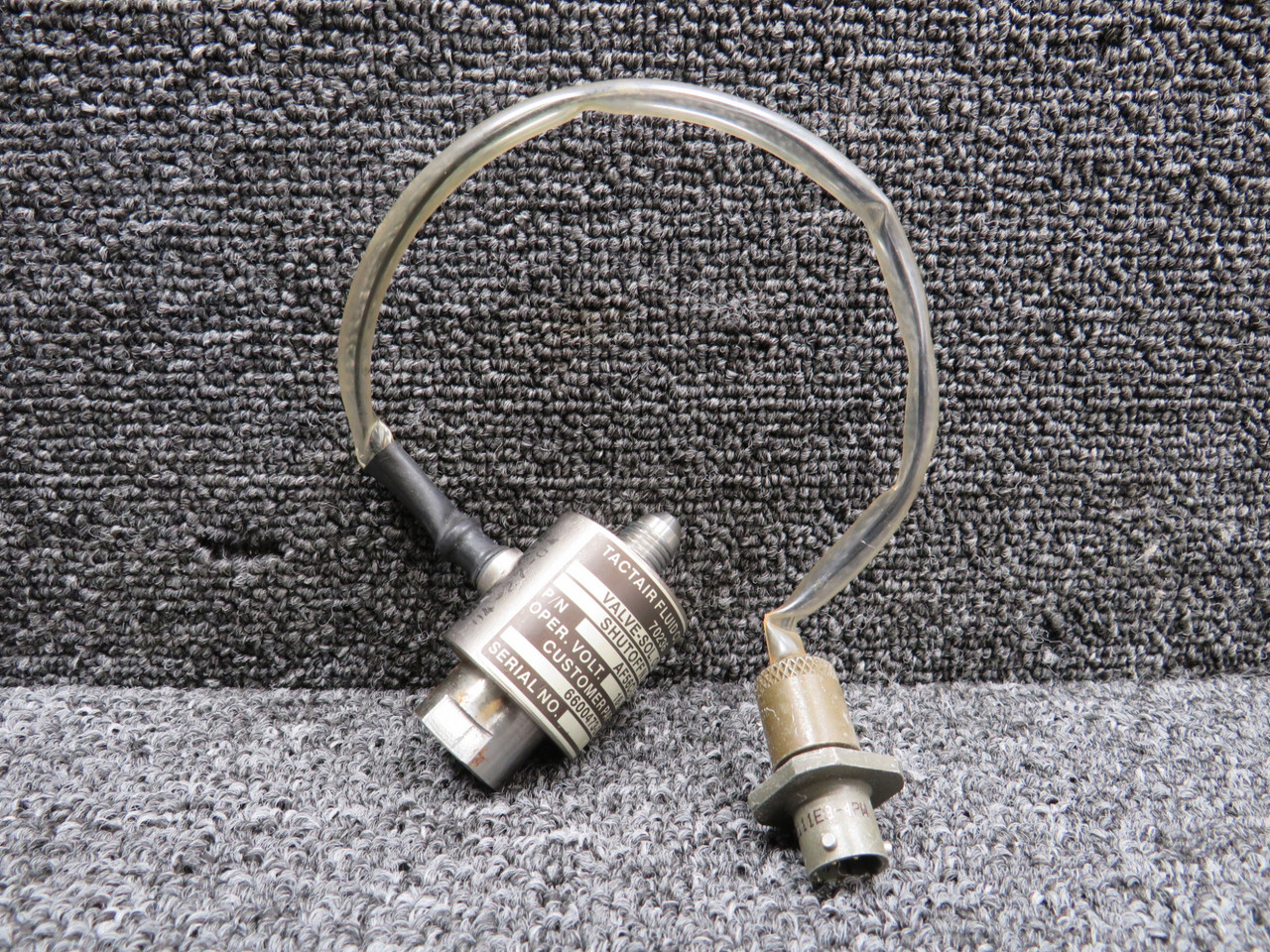 AF56C-386 (Alt: 6600473-2) Tactair Inc Solenoid Shutoff Valve