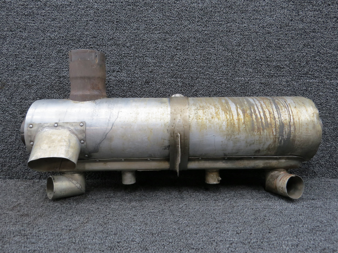 23159-000 Lycoming O-540-A1D5 Exhaust Muffler Assembly