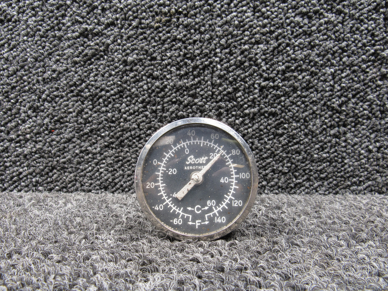 1585-5-41 Cessna 172 Scott Aerotherm OAT Gauge For Sale