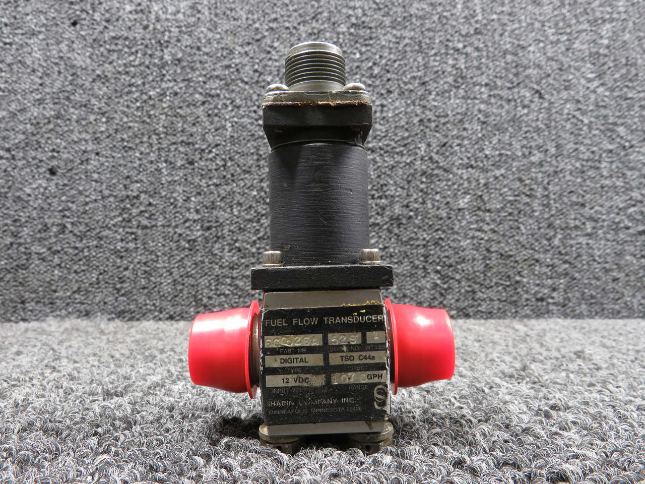 660526A Shadin Company TSO-C44A Fuel Flow Transducer (12V)