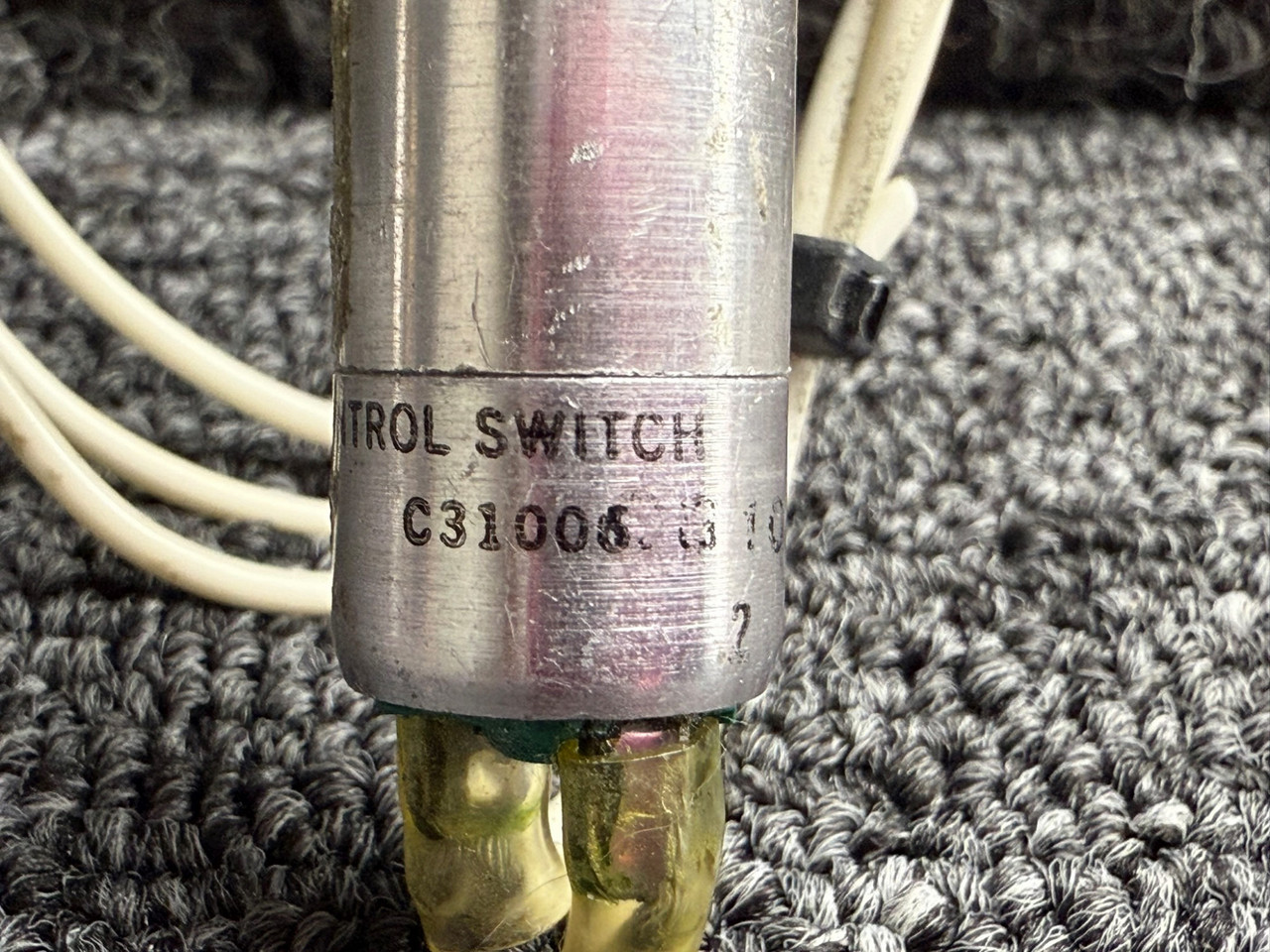 46543-000 Piper PA-31T Door Latch Pin Guide and Switch Assembly