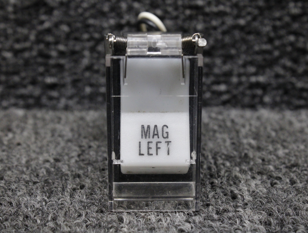 688-296 (Alt: 8941K699) Piper PA46-310P Magneto Left Rocker Switch with Cover